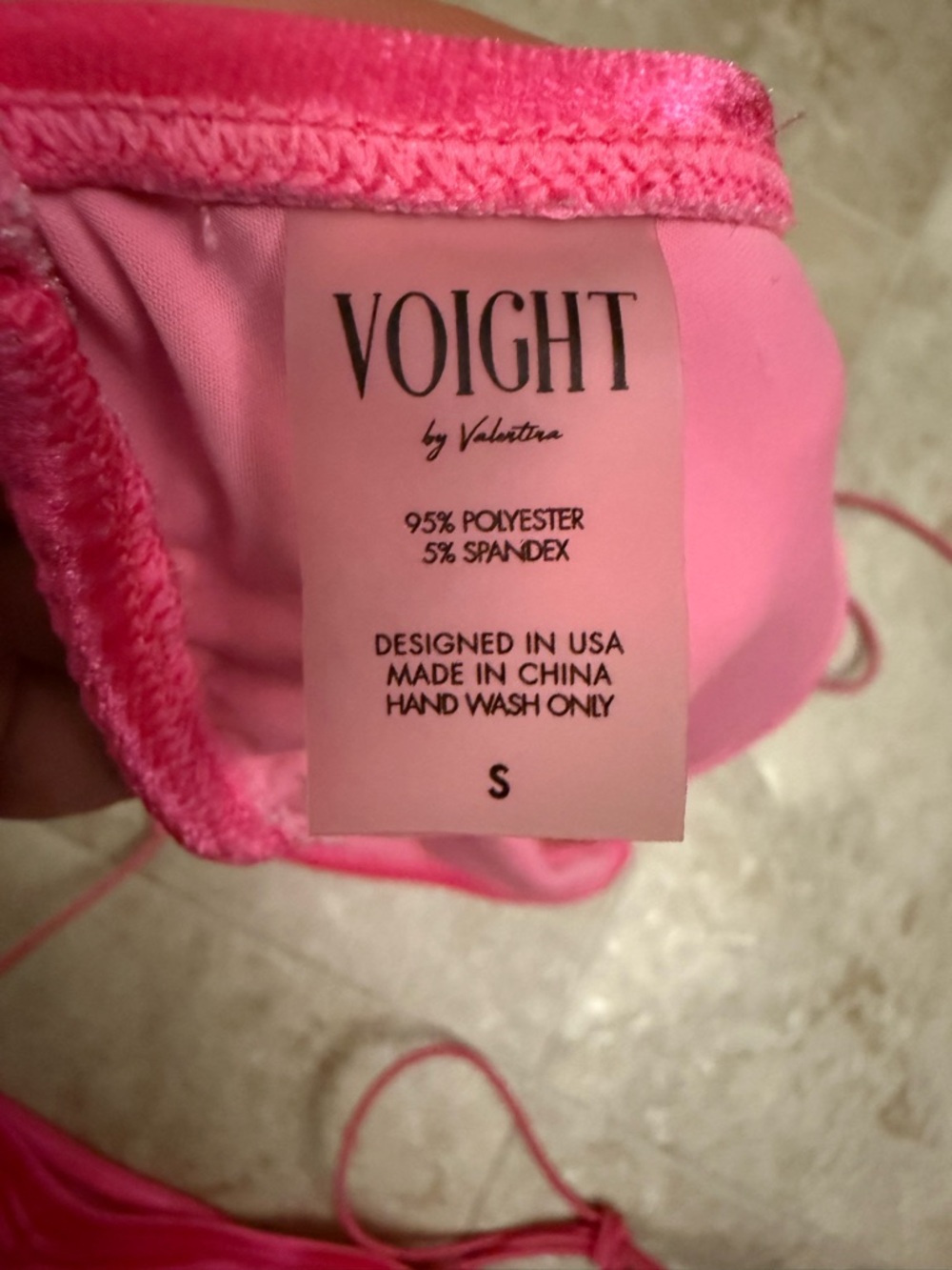 Voight Hot Pink String Bikini Set - Women Swim Bikinis - Picture 7 of 8